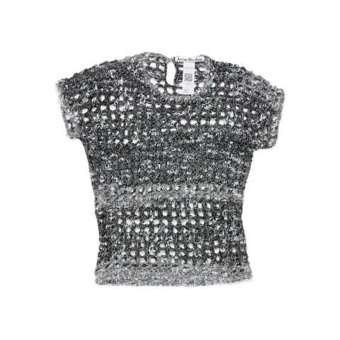 Crochet 钩织短款T恤