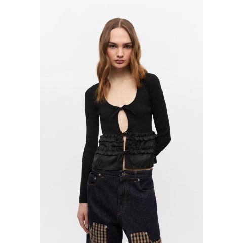 Melange 针织开衫