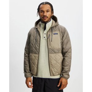 Patagonia Men s 钻石绗缝连帽夹克