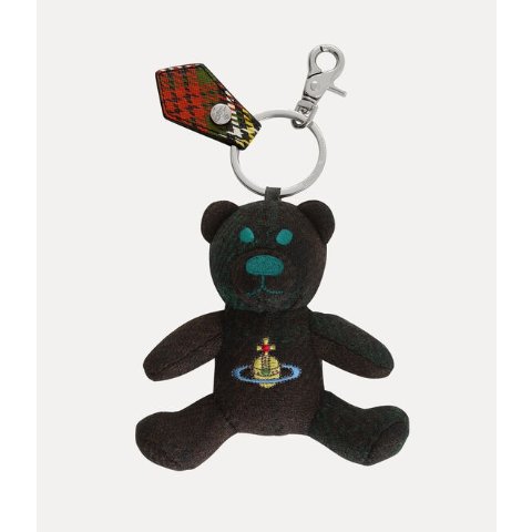 Vivienne WestwoodTeddy Bear 毛绒钥匙扣