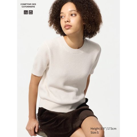 UniqloComptoir des Cotonniers 棉质无袖毛衣