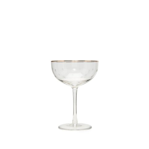 Elegant 雪花雕刻高脚杯 4只装