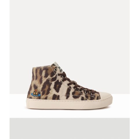Vivienne WestwoodPlimsoll 高帮帆布鞋