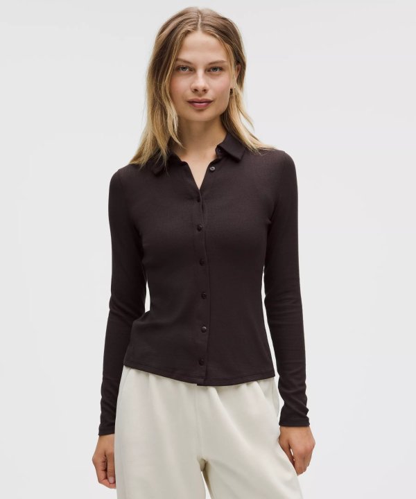 Hold Tight 翻领长袖衬衫