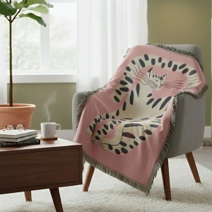 Anycozy 粉色毛毯