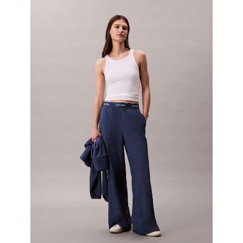 Modern Sport 宽腿运动裤