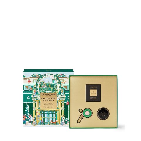 Black 车载香薰器 含3香片钥匙圈