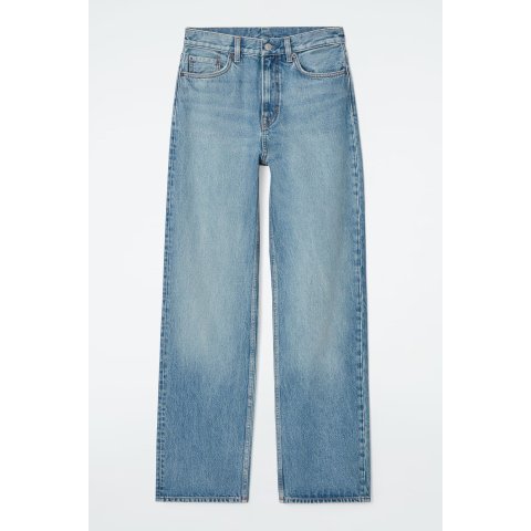 Column 直筒牛仔裤