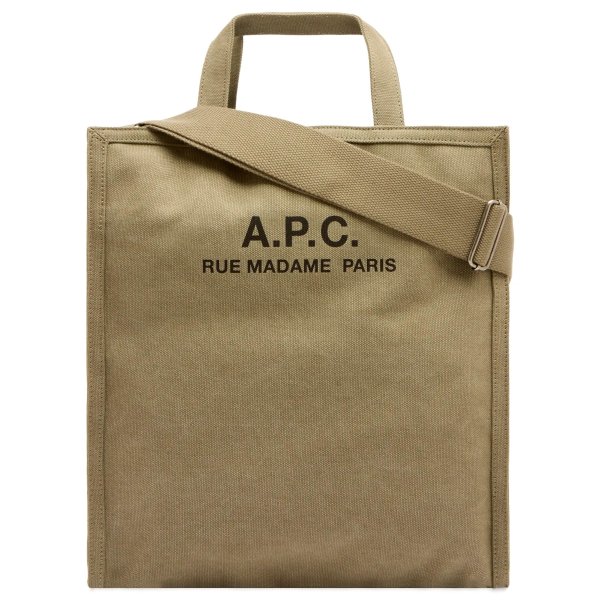 A.P.C. Recuperation 帆布托特包 卡其色