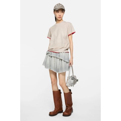 Acne StudiosLogo压花T恤