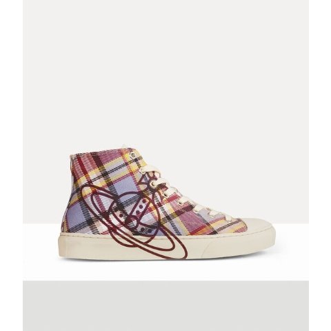 Vivienne WestwoodPlimsoll 高帮帆布鞋