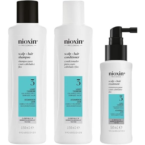 Nioxin150ml+150ml+50ml3号洗护套装