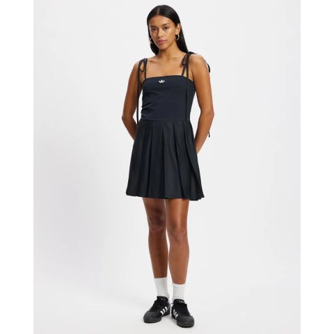 Ribbon 褶皱连衣裙 迷你款