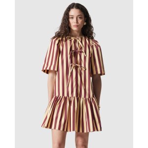 & Other Stories Peplum 迷你连衣裙