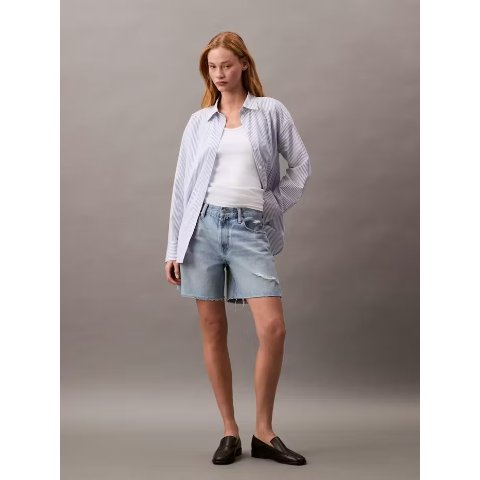 90s 6英寸牛仔短裤