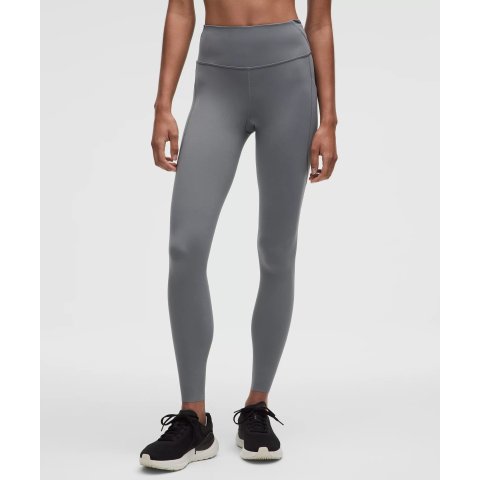 lululemon再降价！上波$99Fast and Free 高腰瑜伽裤 28   太阳灰
