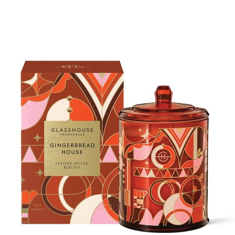 Glasshouse Fragrances圣诞香薰蜡烛 380g