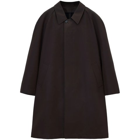 Buttoned 中长款大衣