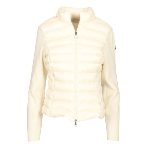 徽标贴牌拉链针织开衫