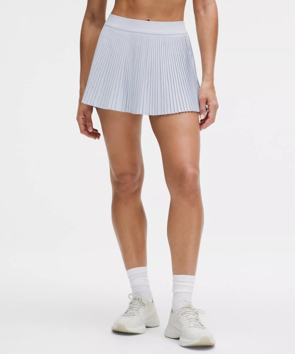 Varsity 高腰百褶网球裙