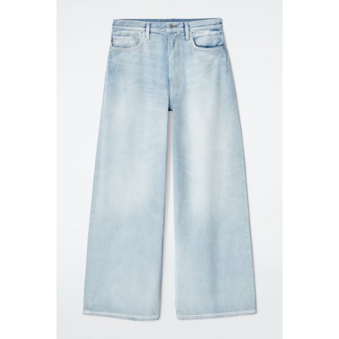 POOL 阔腿牛仔裤