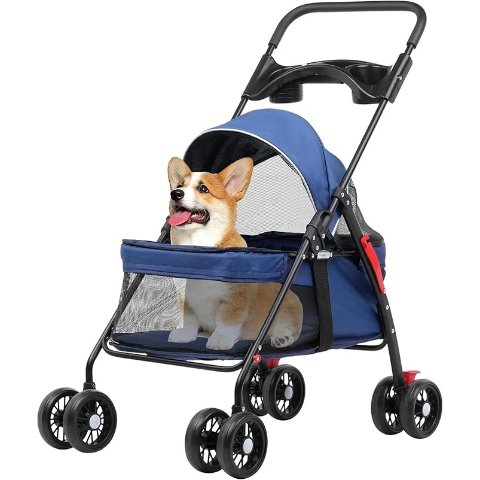 Advwin 四轮宠物推车 折叠防水