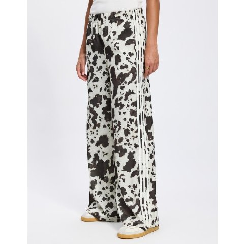 奶牛纹阔腿裤