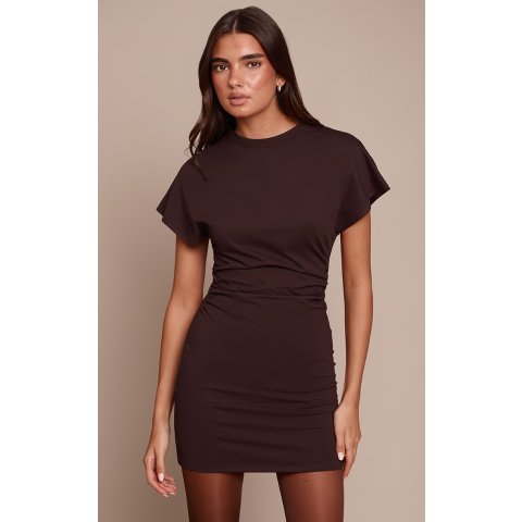 PrettyLittleThing微褶连衣裙