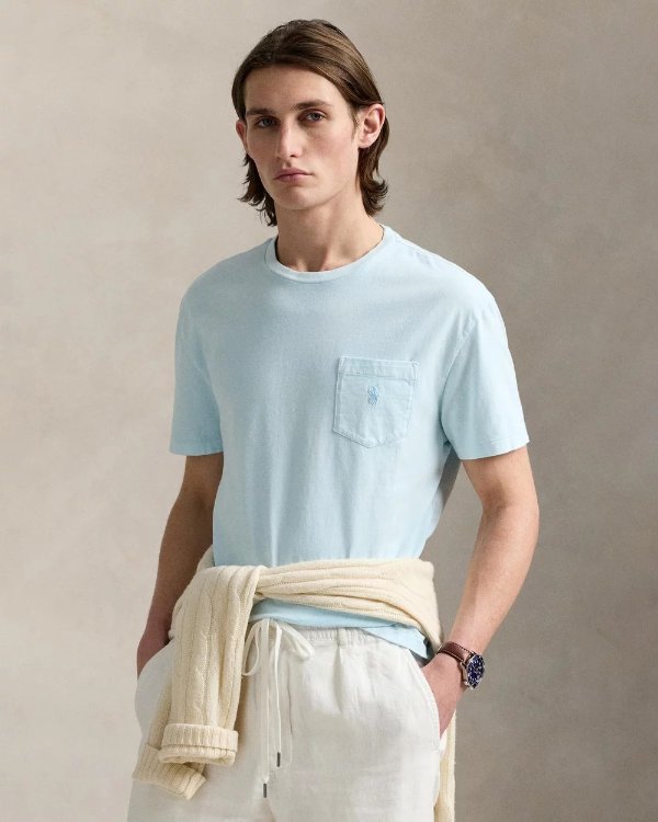 Custom Slim 矿物染T恤