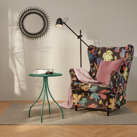 IkeaTANEBRO 边桌 深绿色 46厘米