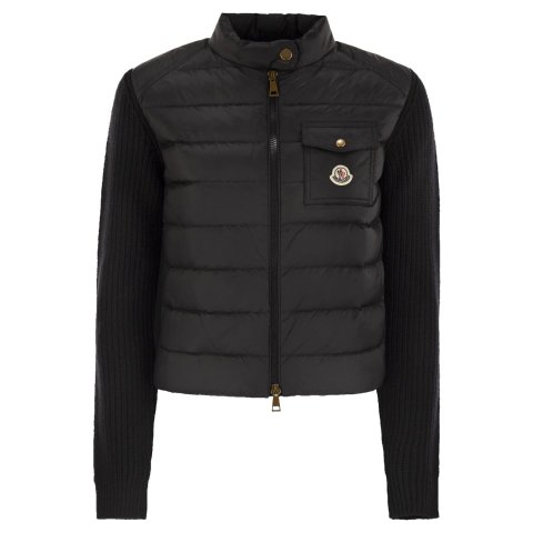 Moncler拉链羽绒开衫