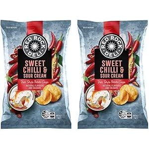  薯片 165克*2袋半价！甜辣酸奶油味