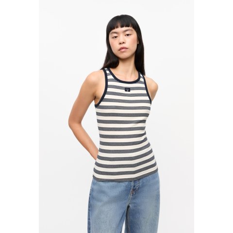 Striped 棉背心 柔软型