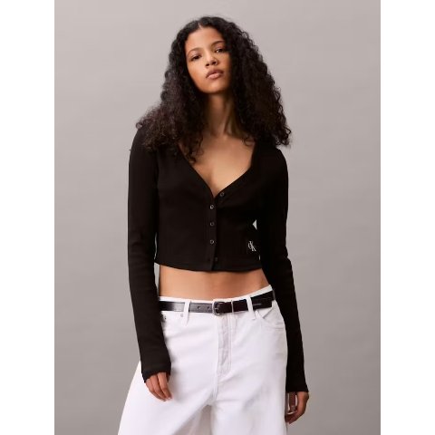 Slim 罗纹开衫 针织