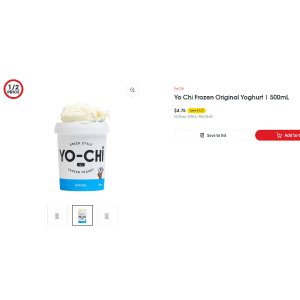 Yo Chi 原味希腊式冷冻酸奶 500mL