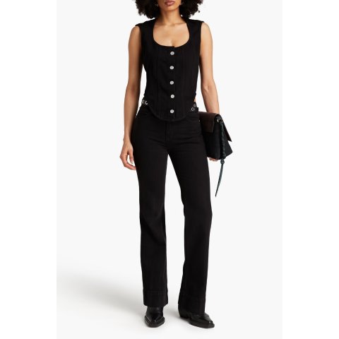 Asymmetric 牛仔上衣