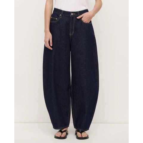 High Rise Barrel 牛仔裤 女款