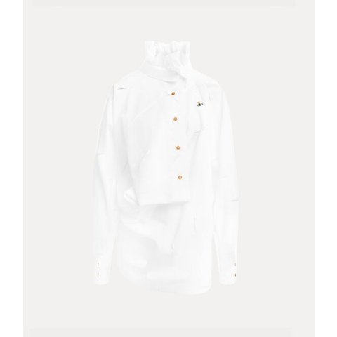 Vivienne WestwoodHalston不规则衬衫