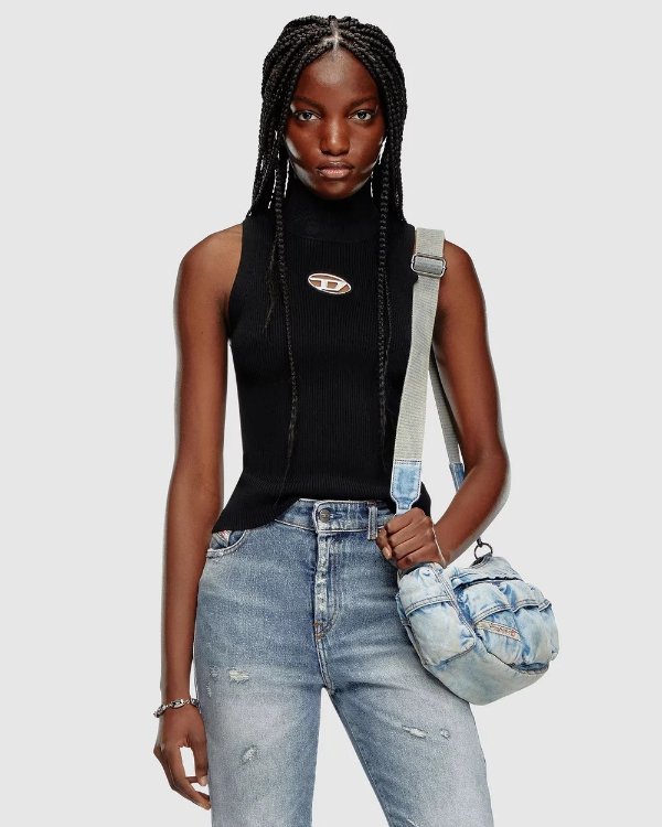 D子logo背心上衣