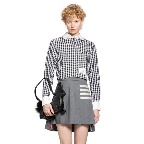 Cotton 长袖衬衫 口袋款