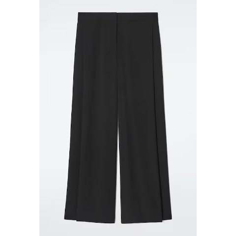 COSREGULAR宽松雪纺阔腿裤