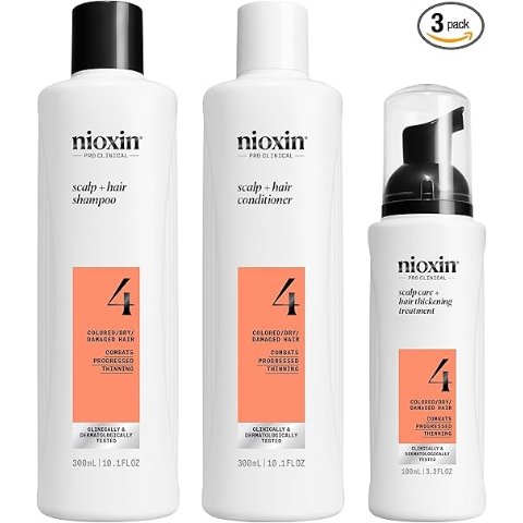 Nioxin300ml+300ml+100ml4号洗护套装
