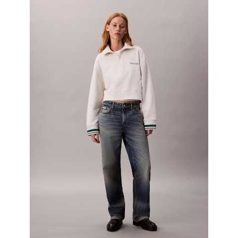 French Terry 四分之一拉链卫衣