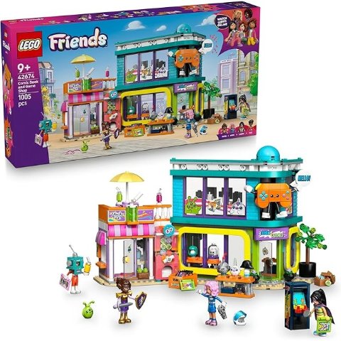 LegoFriends 42674 漫画玩具店 积木