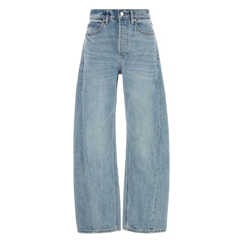 Logo-Patch 牛仔裤