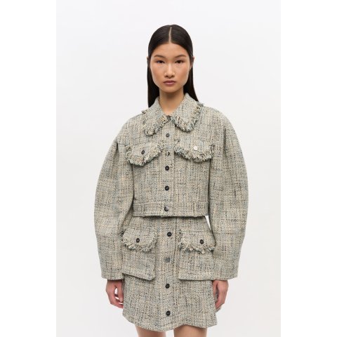 Short Tweed 短款呢料夹克