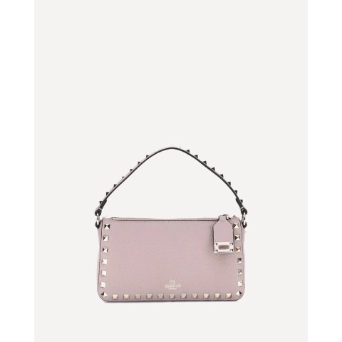 Rockstud 拉链肩包