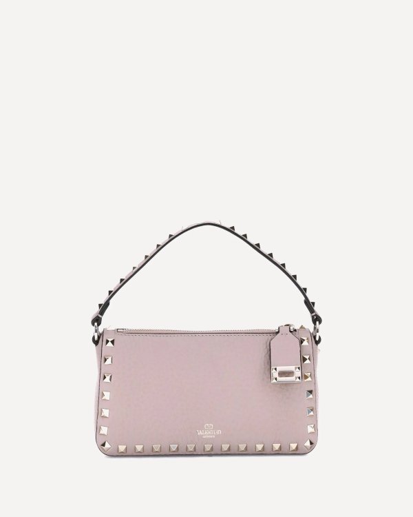 Rockstud 拉链肩包