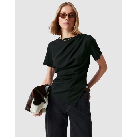 Draped 不对称T恤