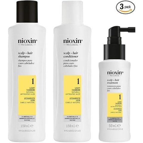 Nioxin150ml+150ml+50ml1号洗护套装